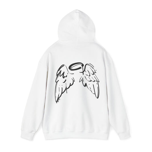 Angel. Hoody (Weiß; Unisex)